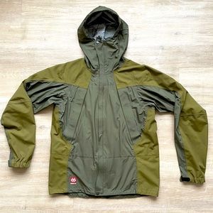 Shell jacket is 66˚North